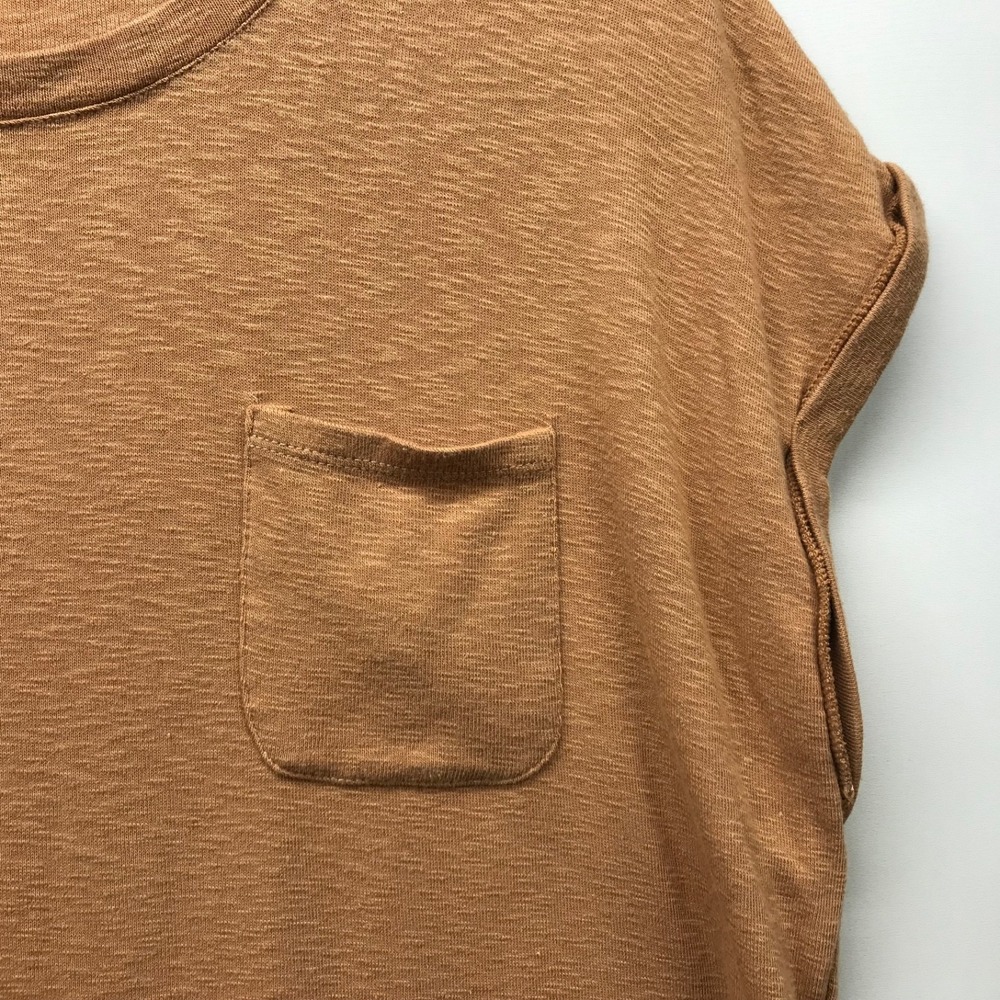 Marled Womens Shirt Size XL Short Sleeve Pullover Comfort Modal Chest Pocket Top - Picture 3 of 6